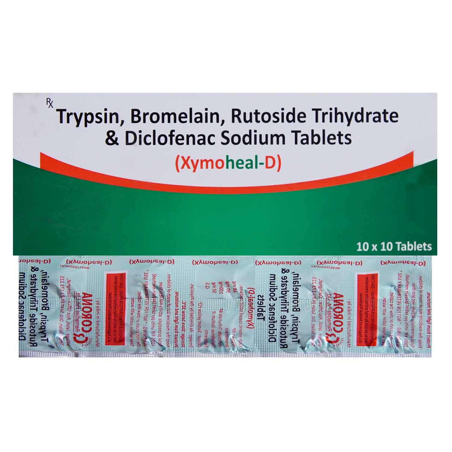 Xymoheal-D Tablet 10's, Pack of 10 Xymoheal-D Tablet 10's, Pack of 10