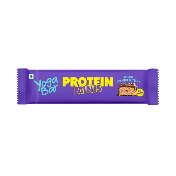 Yoga Bar Protein Minis Choco Peanut Butter Bar, 20 gm, Pack of 1