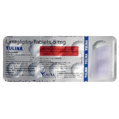 Yulina 5 Tablet 10's, Pack of 10 TabletS