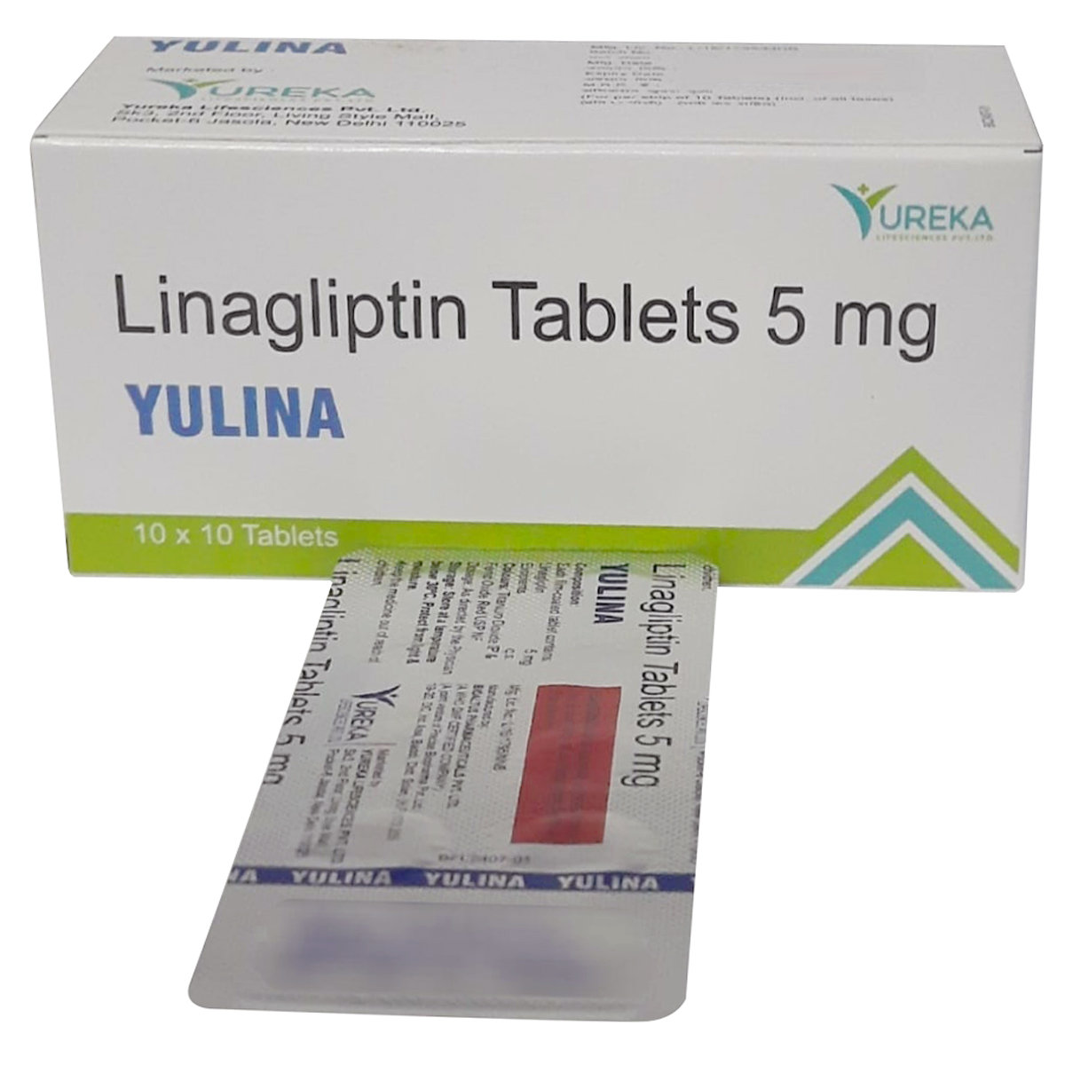Yulina 5 Tablet 10's, Pack of 10 TabletS Yulina 5 Tablet 10's, Pack of 10 TabletS