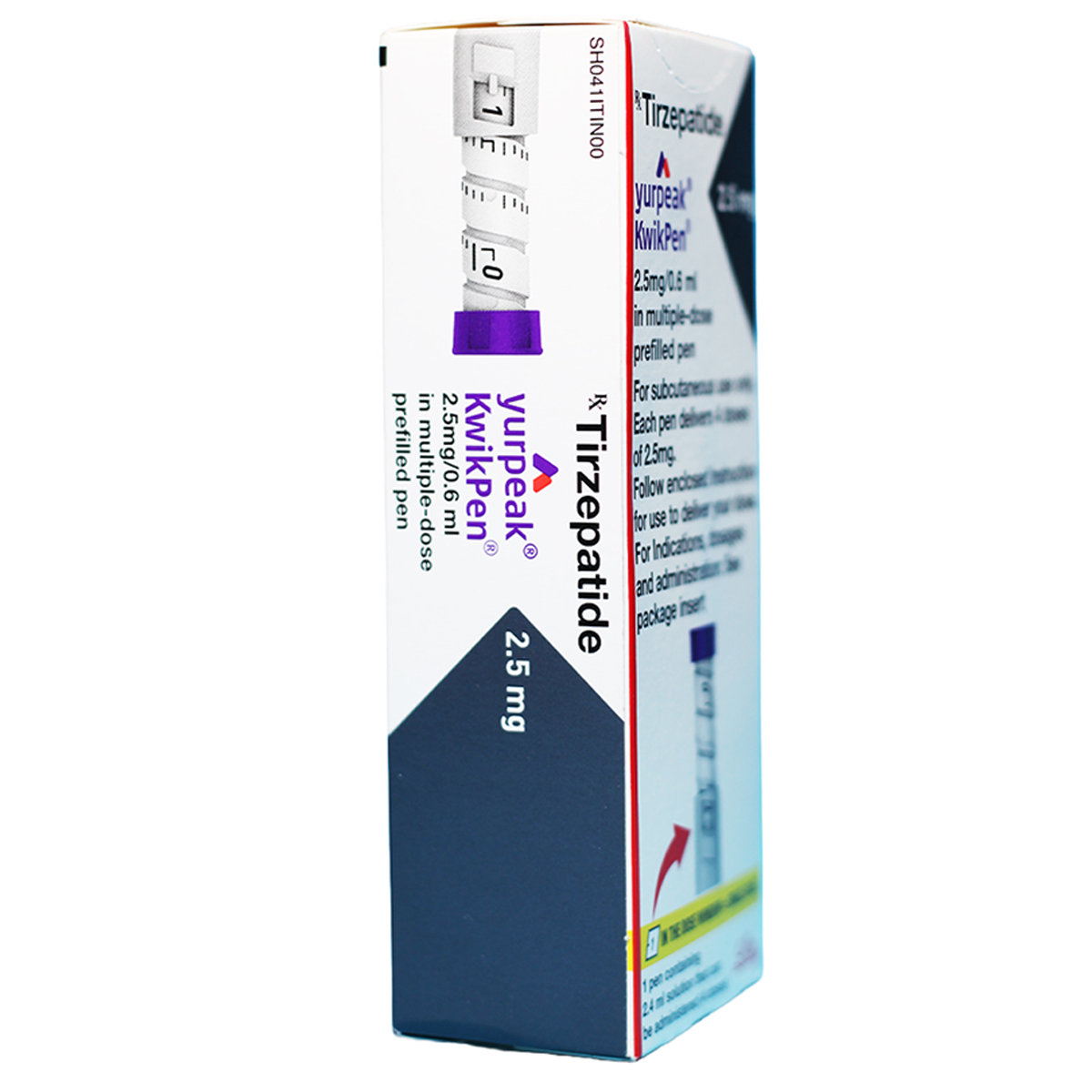 Yurpeak 2.5 mg/0.6ml Kwikpen, Pack of 1 Yurpeak 2.5 mg/0.6ml Kwikpen, Pack of 1