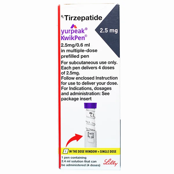 Yurpeak 2.5 mg/0.6ml Kwikpen, Pack of 1