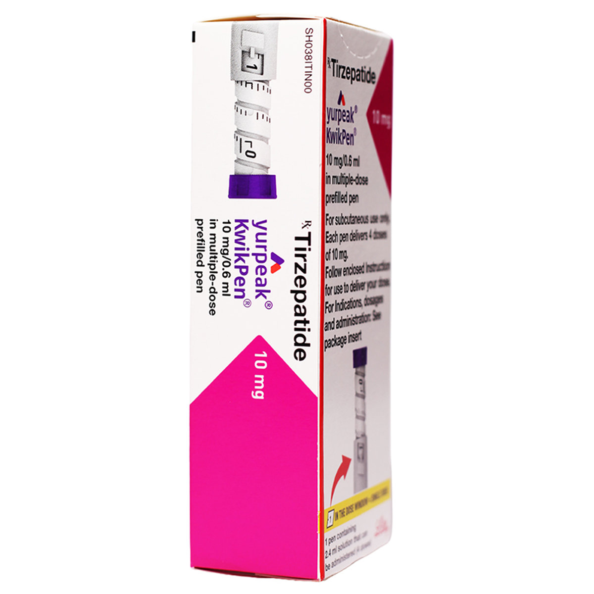 Yurpeak Kwikpen 10 mg PFP Injection 0.6 ml, Pack of 1 Yurpeak Kwikpen 10 mg PFP Injection 0.6 ml, Pack of 1