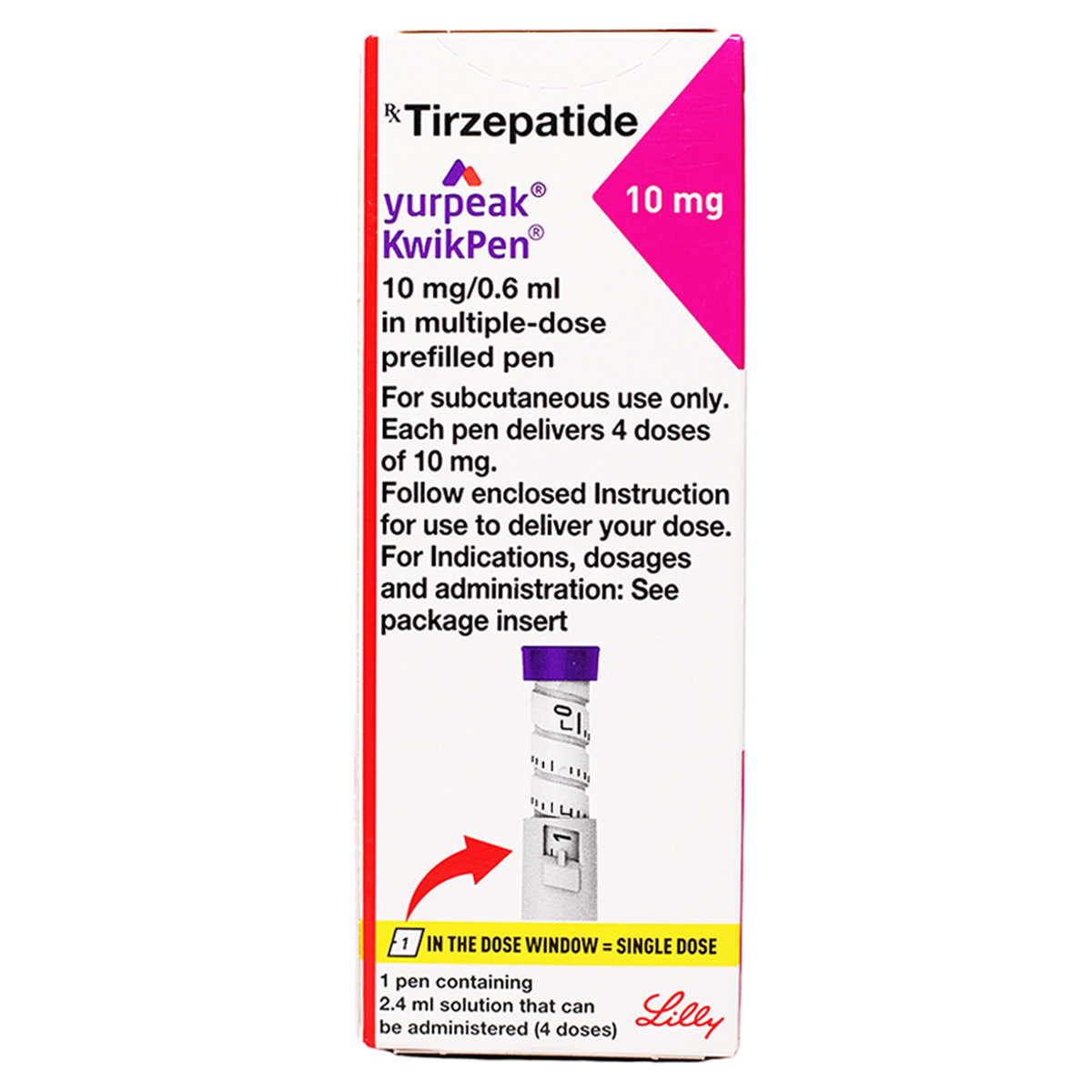 Yurpeak Kwikpen 10 mg PFP Injection 0.6 ml, Pack of 1 Yurpeak Kwikpen 10 mg PFP Injection 0.6 ml, Pack of 1