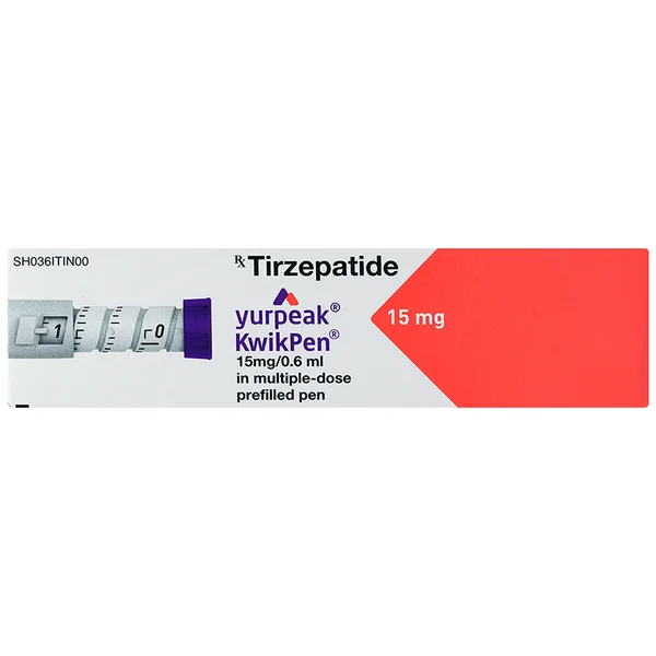Yurpeak Kwikpen 15 mg PFP Injection 0.6 ml