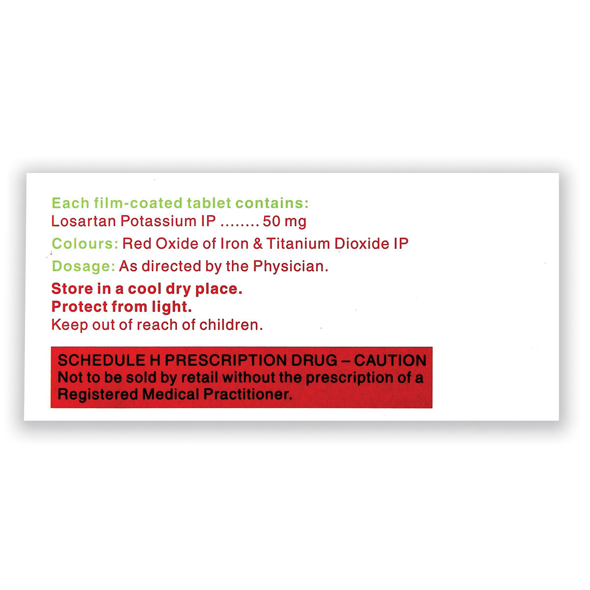 Zaart 50 mg Tablet 10's, Pack of 10 TabletS Zaart 50 mg Tablet 10's, Pack of 10 TabletS