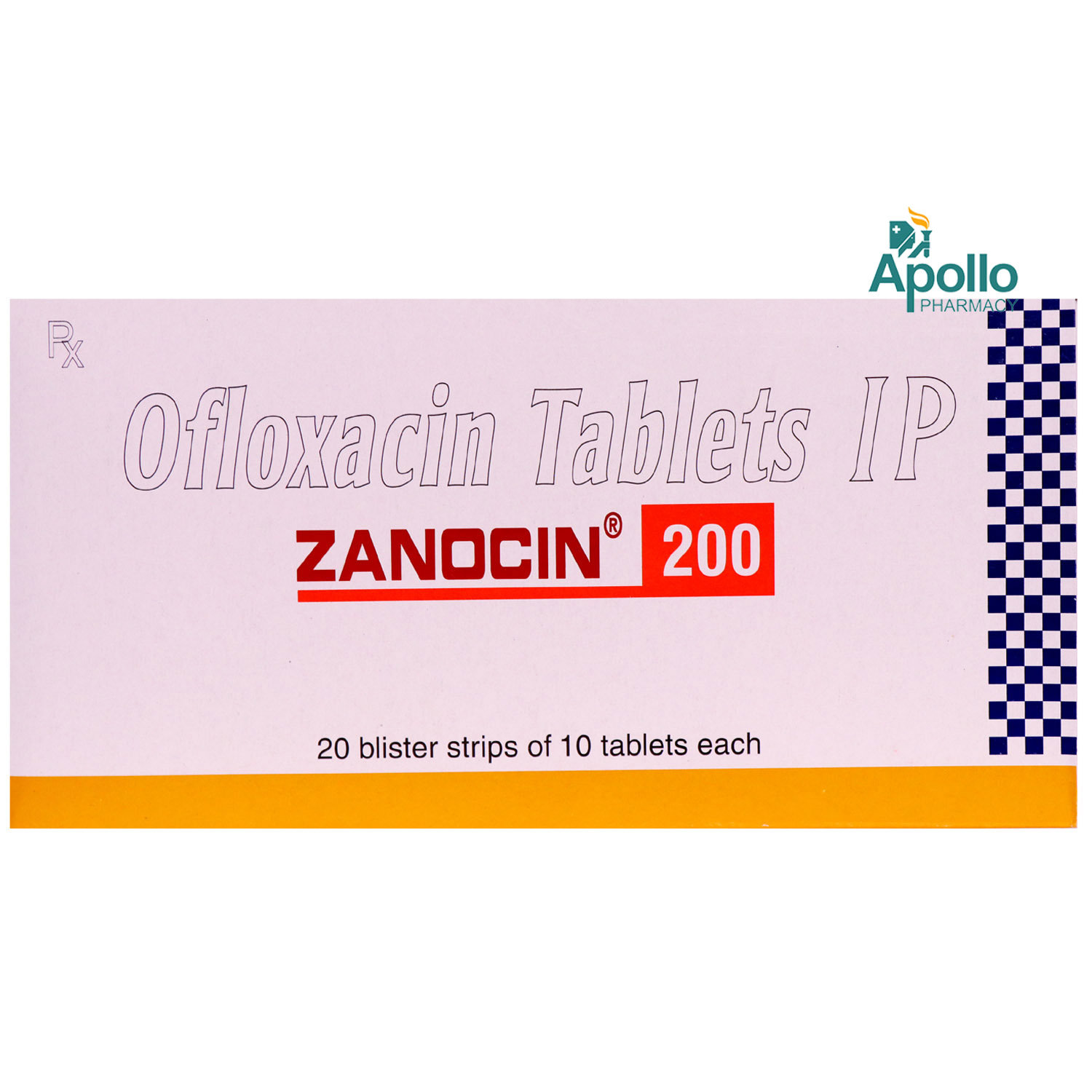 Zanocin 200 Tablet 10's, Pack of 10 TABLETS Zanocin 200 Tablet 10's, Pack of 10 TABLETS