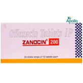 Zanocin 200 Tablet 10's, Pack of 10 TABLETS