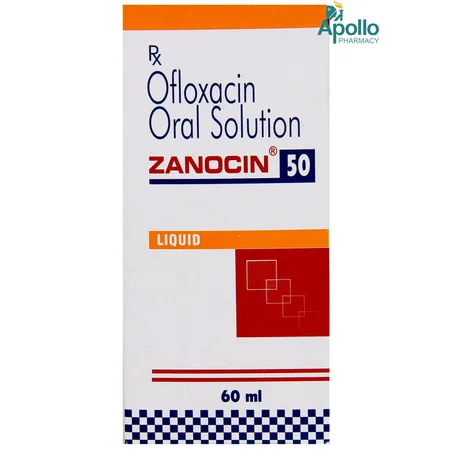 Zanocin 50 mg Syrup 60 ml