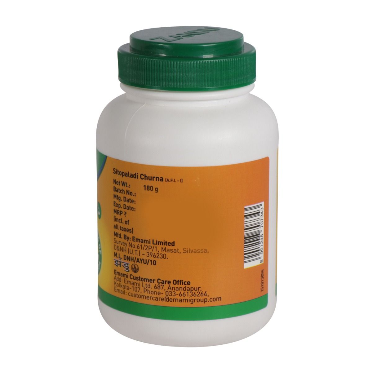 Zandu Sitopaladi Churna, 180 gm, Pack of 1 