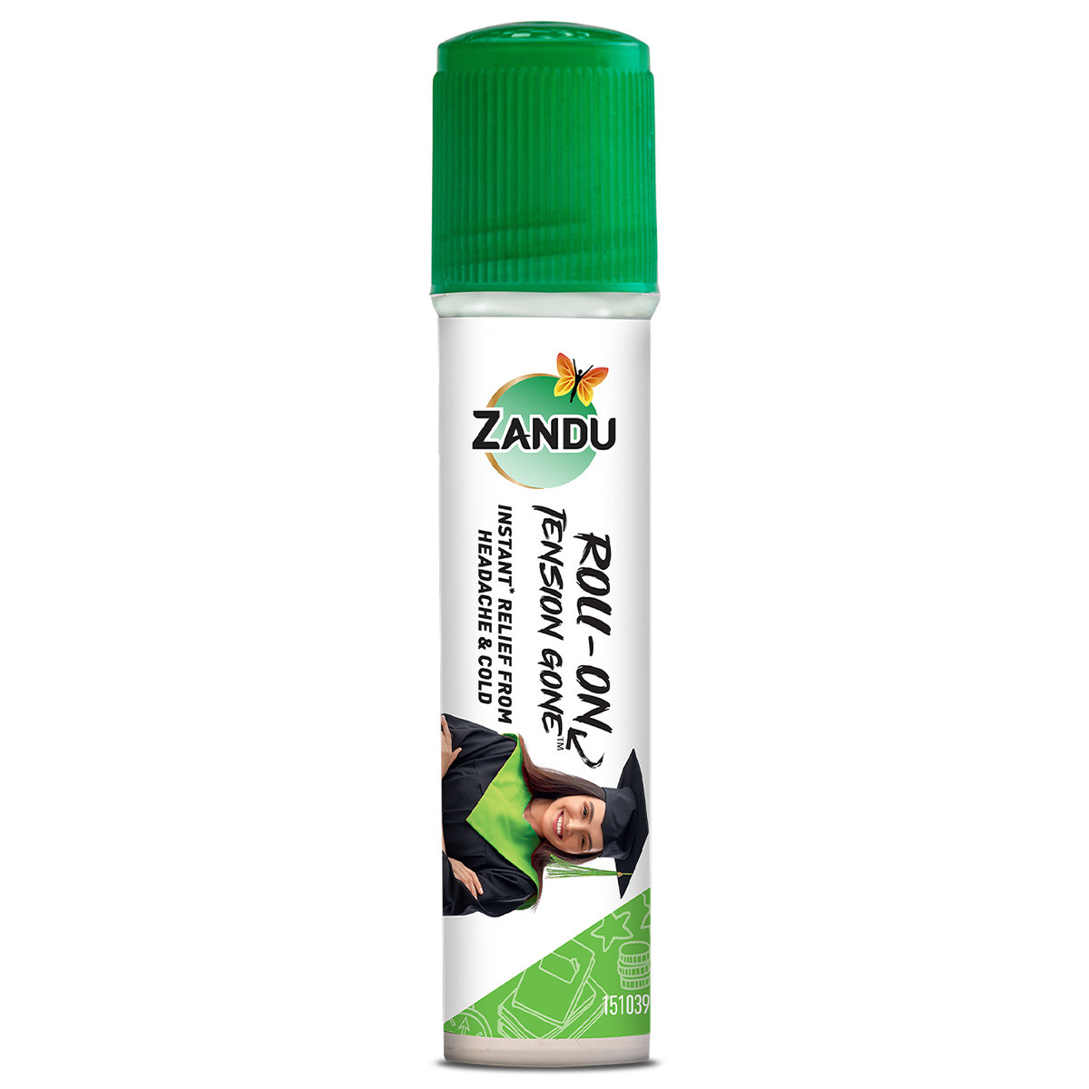 Zandu Roll-On For Headache, 9 ml Zandu Roll-On For Headache, 9 ml