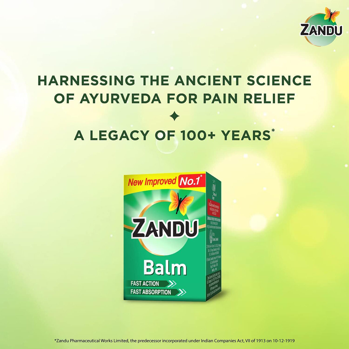 Zandu Balm, 50 ml, Pack of 1 Zandu Balm, 50 ml, Pack of 1