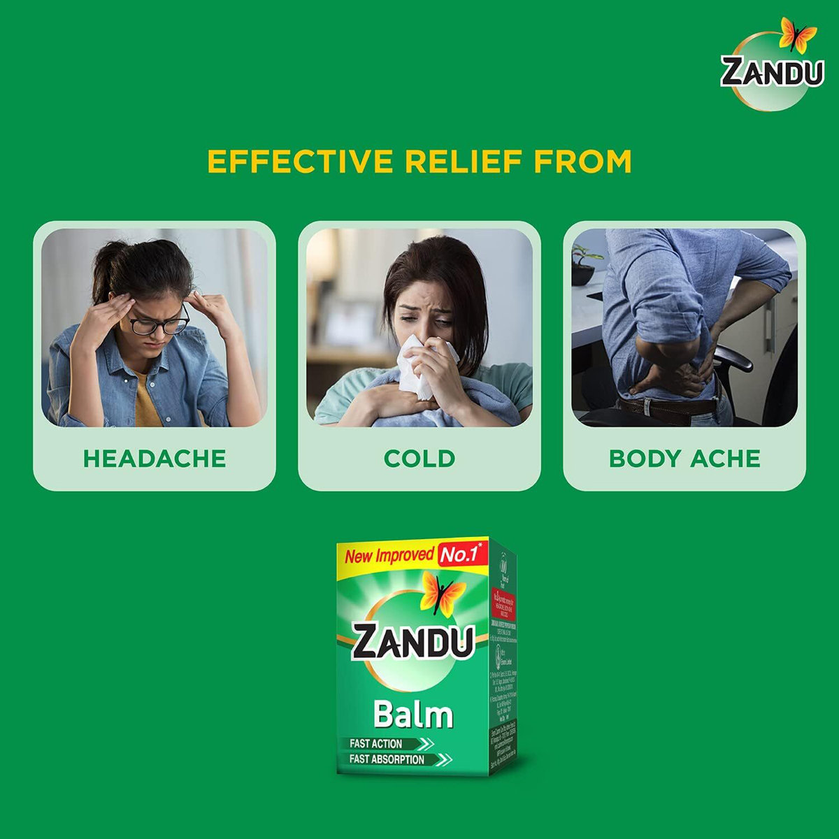Zandu Balm, 50 ml, Pack of 1 Zandu Balm, 50 ml, Pack of 1