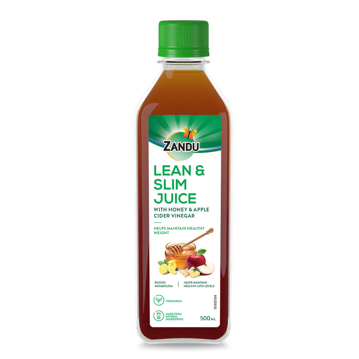 Zandu Lean & Slim Juice with Honey & Apple Cider Vinegar, 500 ml, Pack of 1 Zandu Lean & Slim Juice with Honey & Apple Cider Vinegar, 500 ml, Pack of 1