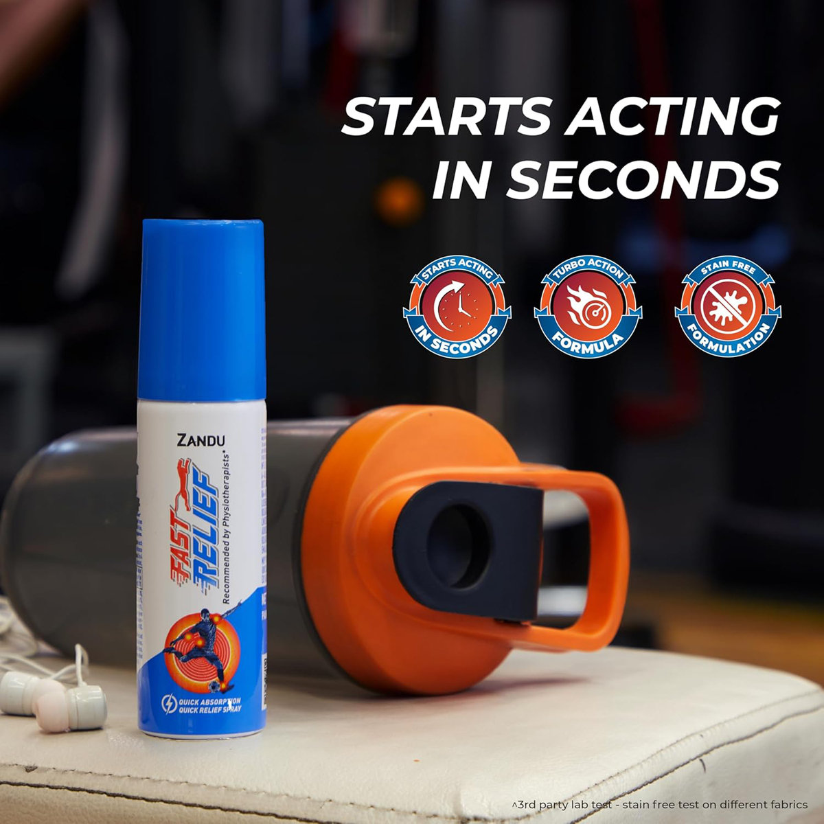 Zandu Fast Relief Spray, 40 ml, Pack of 1 Zandu Fast Relief Spray, 40 ml, Pack of 1