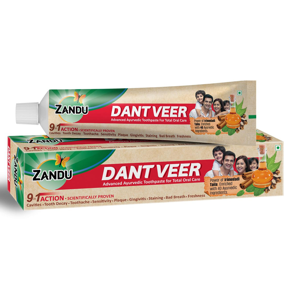 Zandu Dant Veer Toothpaste, 100 gm, Pack of 1 Zandu Dant Veer Toothpaste, 100 gm, Pack of 1