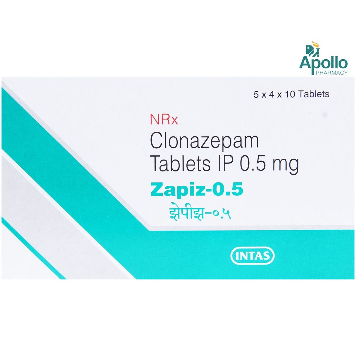 Buy Zapiz-0.5 Tablet 10's Online