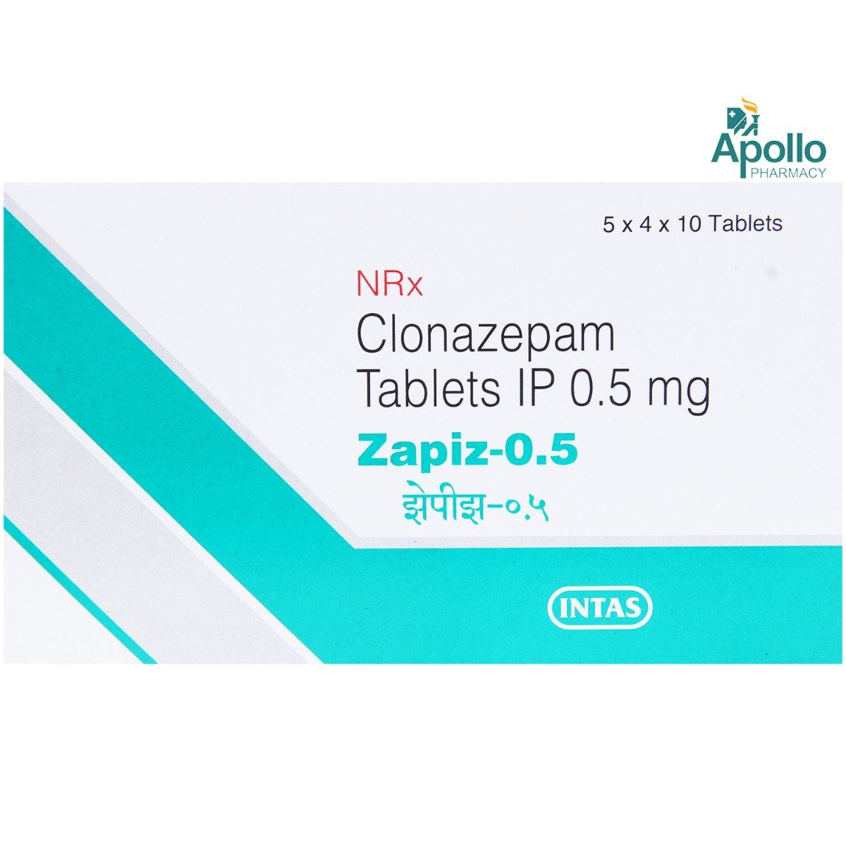 Zapiz-0.5 Tablet 10's, Pack of 10 TABLETS Zapiz-0.5 Tablet 10's, Pack of 10 TABLETS