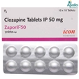 Zaporil 50 mg Tablet 10's