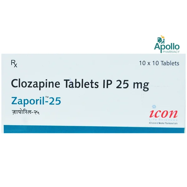Zaporil 25 Tablet 10's, Pack of 10 TABLETS