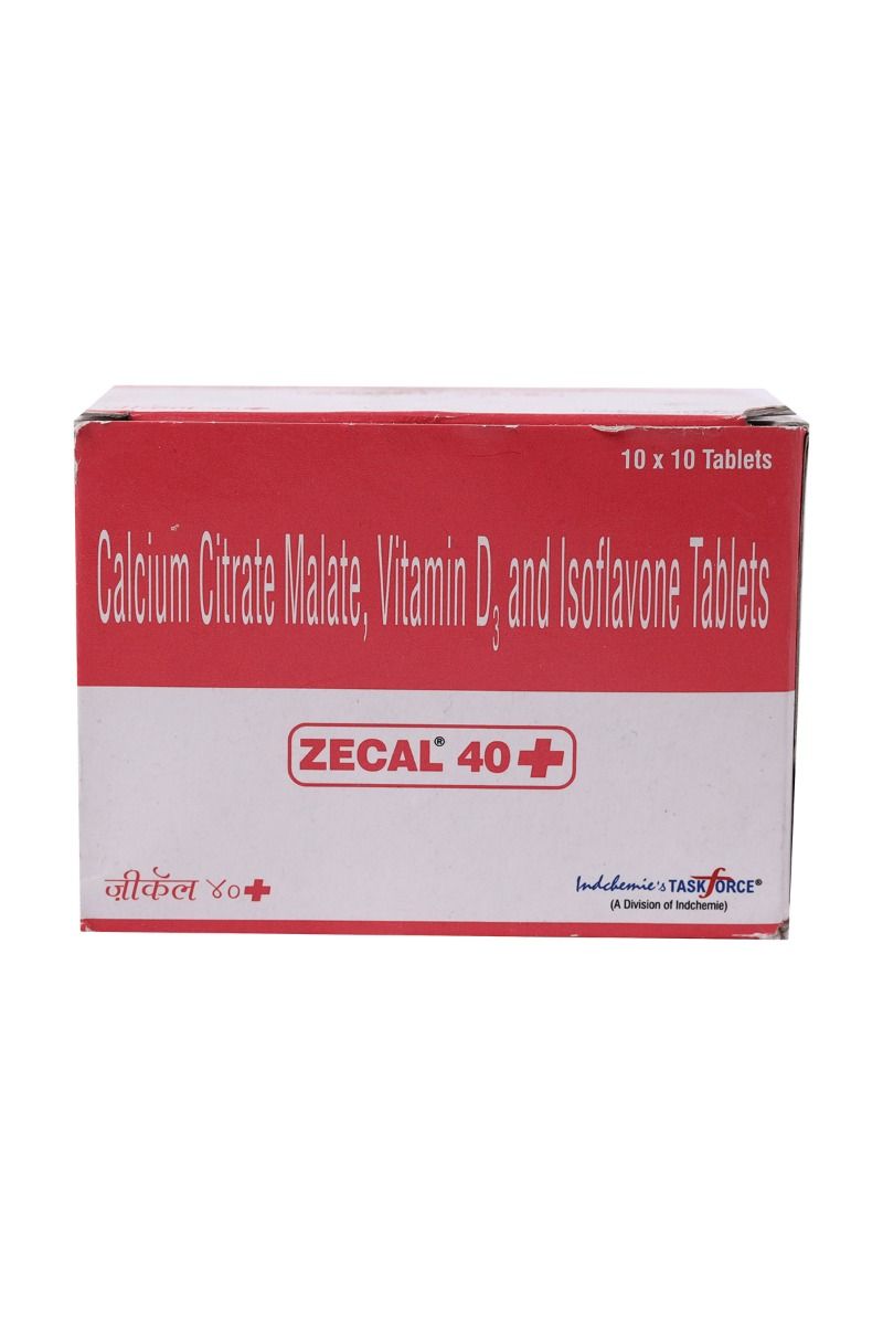 Buy Zecal 40 Plus Tablet 10's Online