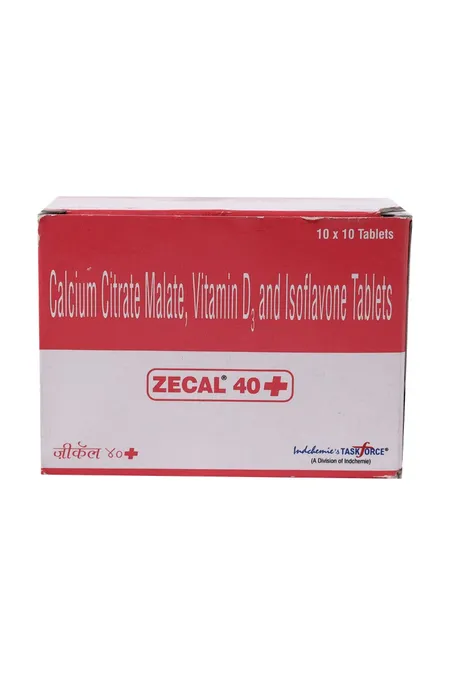 Zecal 40 Plus Tablet 10's