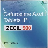 ZECIL 500MG TABLET 6'S, Pack of 6 TabletS