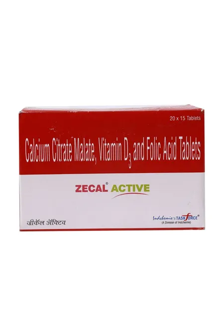 Zecal Active Tablet 15's