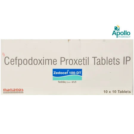 Zedocef Dt 100 mg Tablet 10's