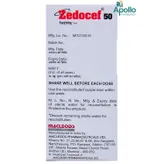 Zedocef 50 mg Syrup 30 ml, Pack of 1 SYRUP