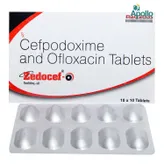 Zedocef O 200 Tablet 10's, Pack of 10 TABLETS