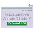 Zefretol 800 Tablet 10's