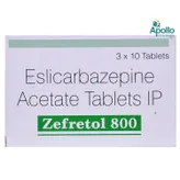 Zefretol 800 Tablet 10's, Pack of 10 TABLETS