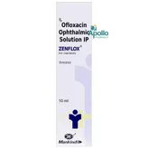 Zenflox Eye/Ear Drops 10 ml, Pack of 1 DROPS