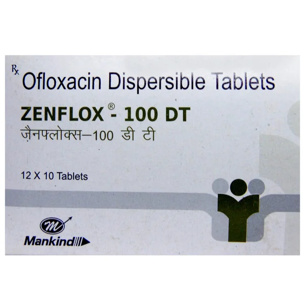 ZENFLOX DT 100MG TABLET, Pack of 10 TabletS