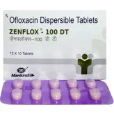 ZENFLOX DT 100MG TABLET, Pack of 10 TabletS