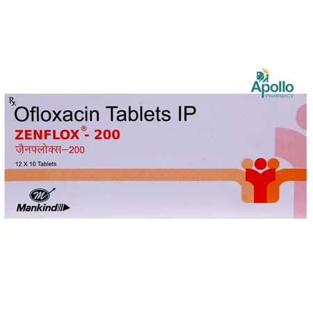 Zenflox-200 Tablet 10's