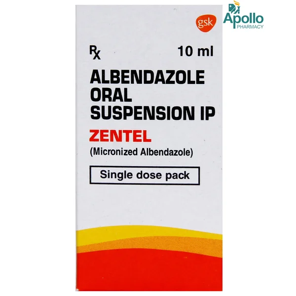 Zentel Oral Suspension 10 ml