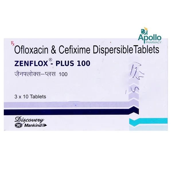ZENFLOX PLUS 100MG TABLET