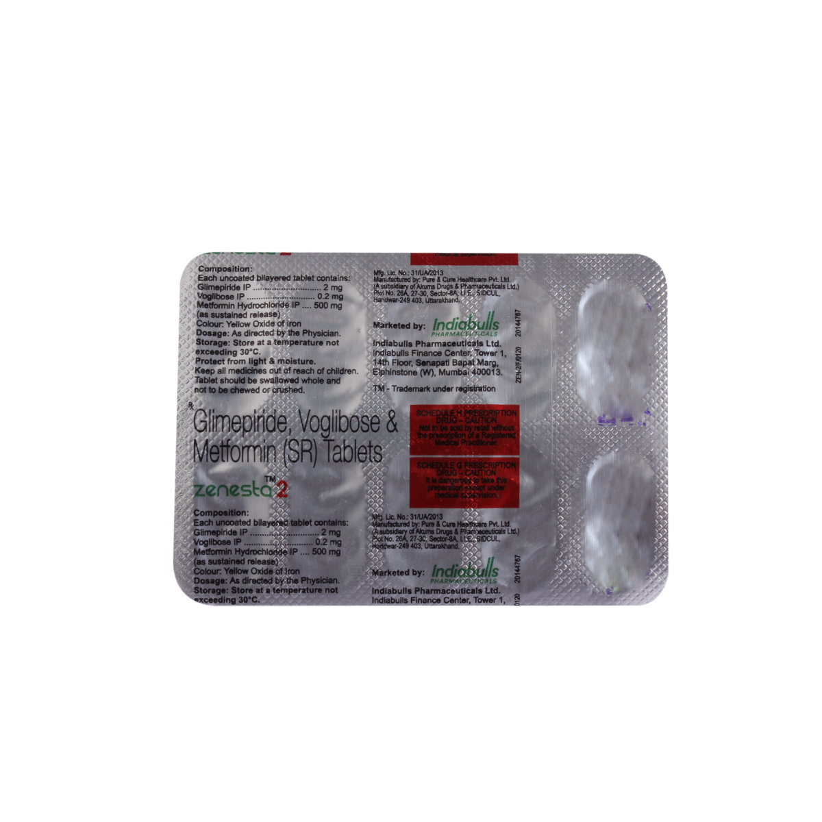 Zenesta-2 Tablet 10's, Pack of 10 TabletS Zenesta-2 Tablet 10's, Pack of 10 TabletS