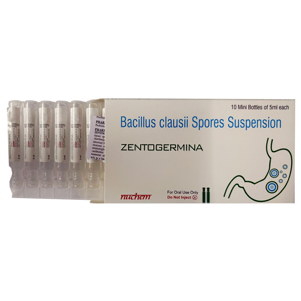 Zentogermina Oral Suspension 5 ml, Pack of 1 Zentogermina Oral Suspension 5 ml, Pack of 1