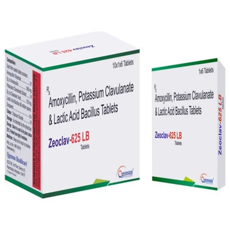 Zeoclav-625 LB Tablet 6's