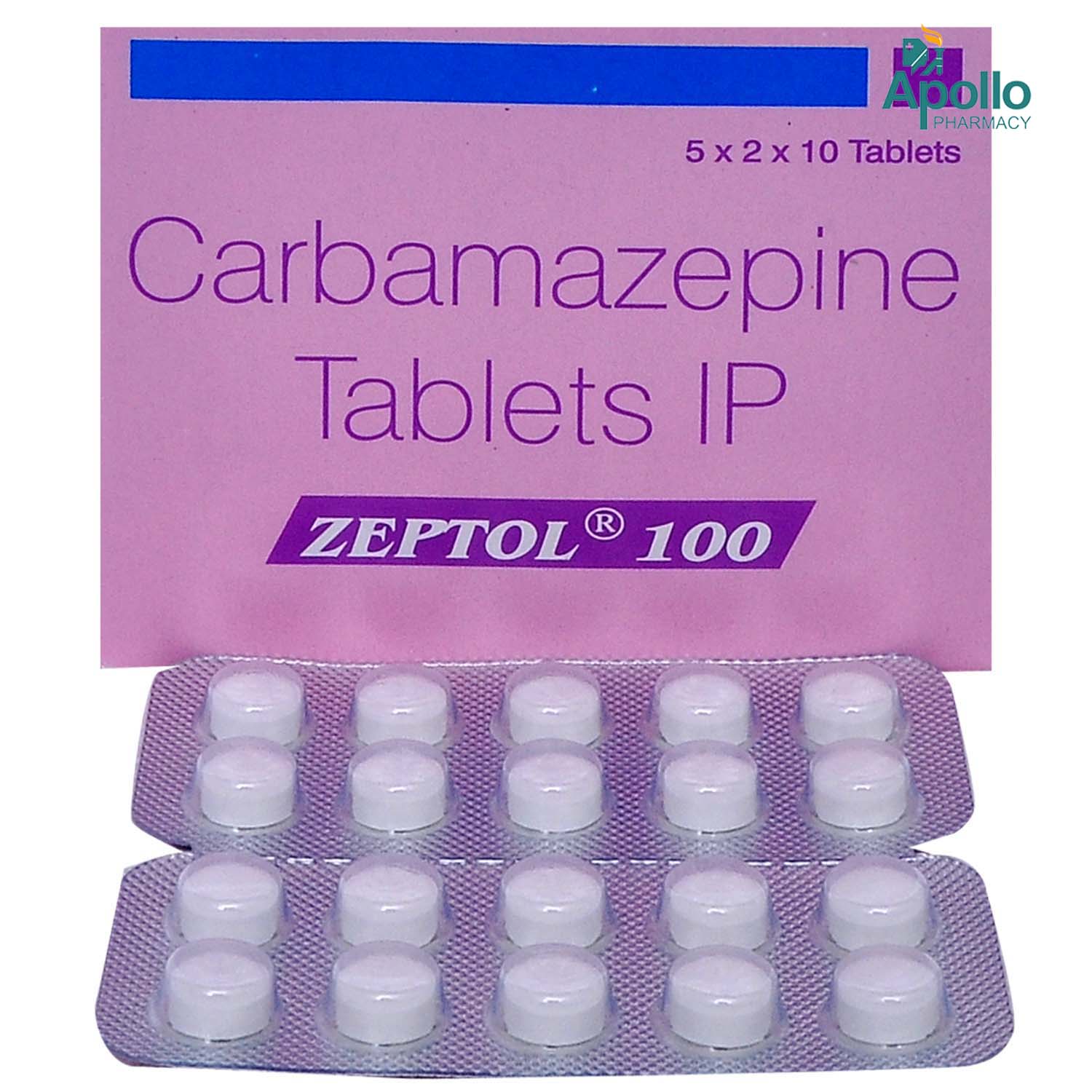 Zeptol 100 Tablet 10's, Pack of 10 TABLETS Zeptol 100 Tablet 10's, Pack of 10 TABLETS