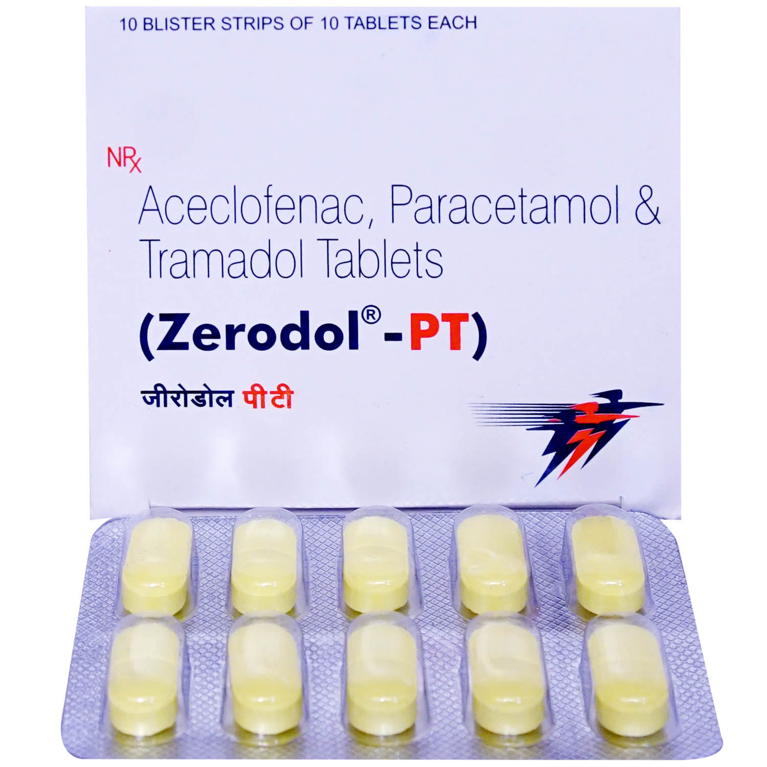 Zerodol PT Tablet 10's, Pack of 10 TABLETS Zerodol PT Tablet 10's, Pack of 10 TABLETS