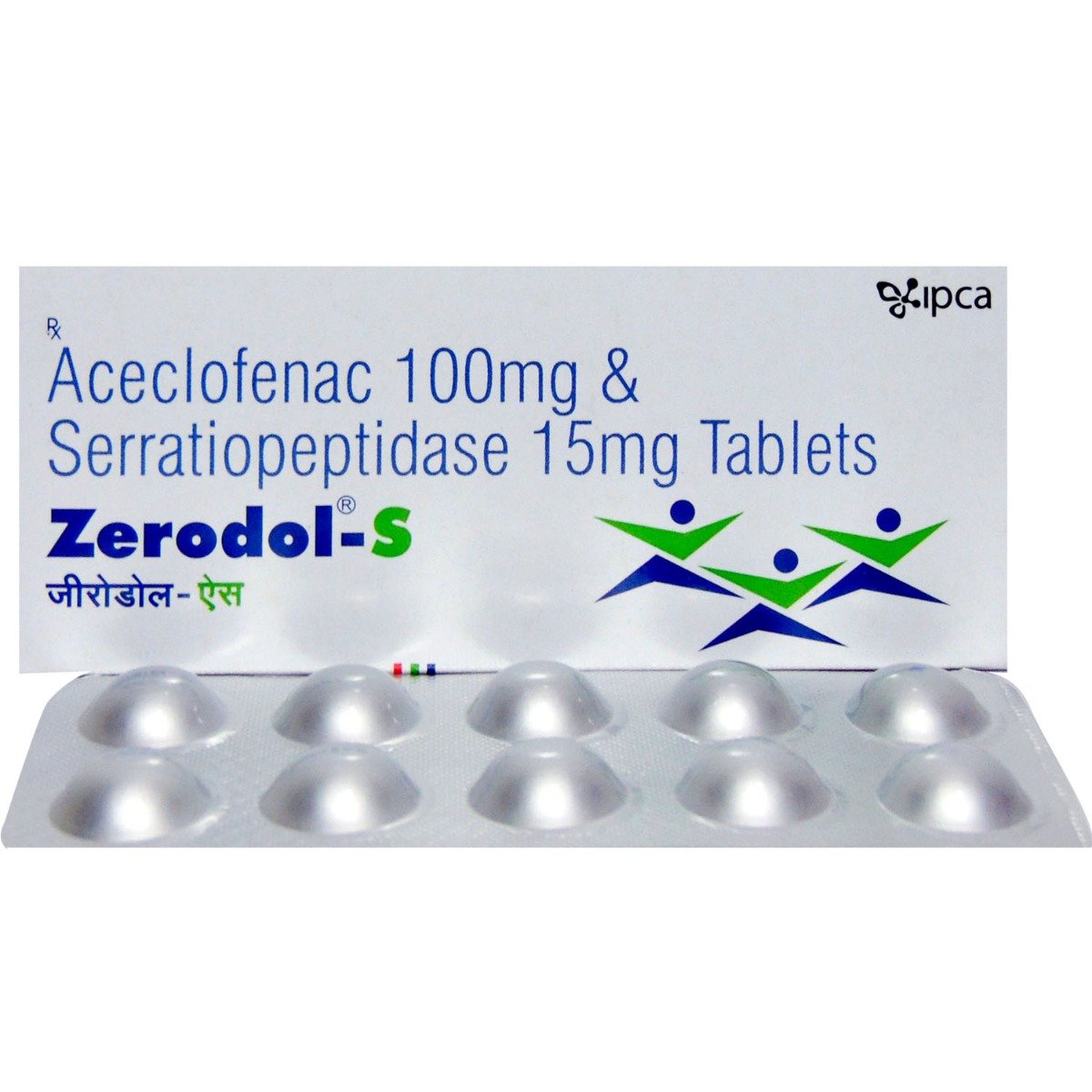 Zerodol S Tablet 10's, Pack of 10 TABLETS Zerodol S Tablet 10's, Pack of 10 TABLETS