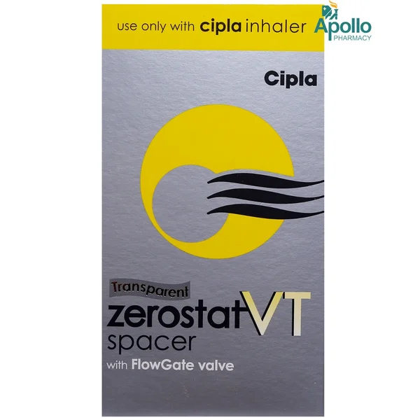 Zerostat VT Spacer With FlowGate Valve, Pack of 1