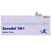 Zerodol TH 8 Tablet 10's, Pack of 10 TABLETS