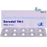 Zerodol TH 8 Tablet 10's, Pack of 10 TABLETS