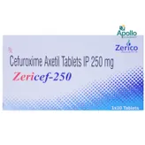 Zericef-250 Tablet 10's, Pack of 10 TabletS