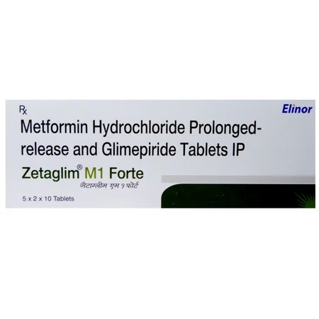 Zetaglim M1 Forte Tablet 10's